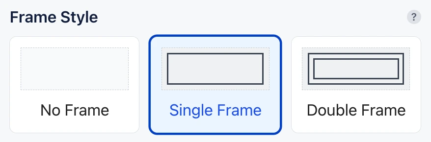 Add a Frame (Optional)